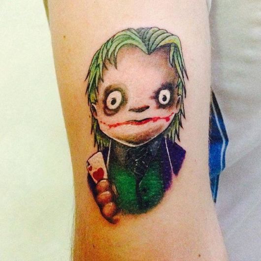 Joker Tattoo – 70 fantastiche idee ispirate al personaggio!