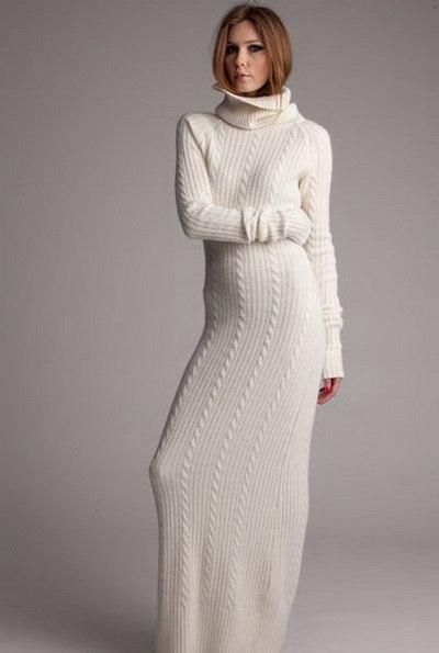 Wool Dress - How to Compose 71 Very Chique Looks for Winter!