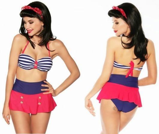 Bikini avec jupe : modèles et looks merveilleux