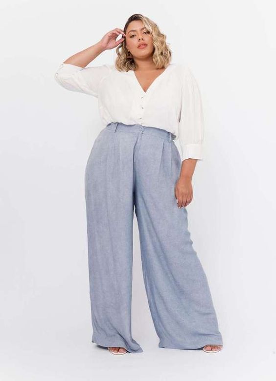 Plus Size Pantalona Pants: +50 Beautiful Looks and Where to Buy!