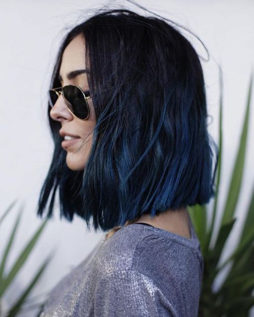 Blue Ombré Hair – Choose the Ideal Shade with 42 Magnificent Inspirations!
