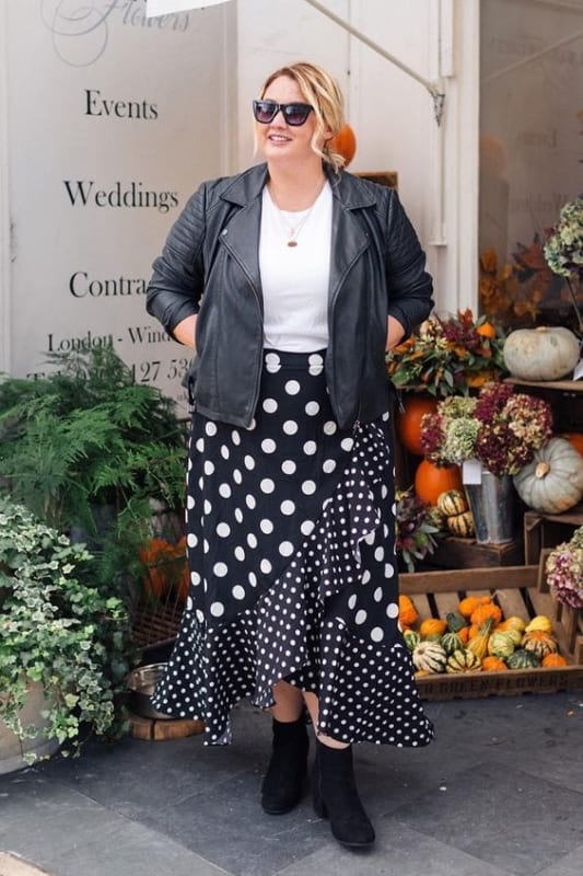 Plus Size Midi Skirt: +42 Magnificent Models and Looks!【2022】